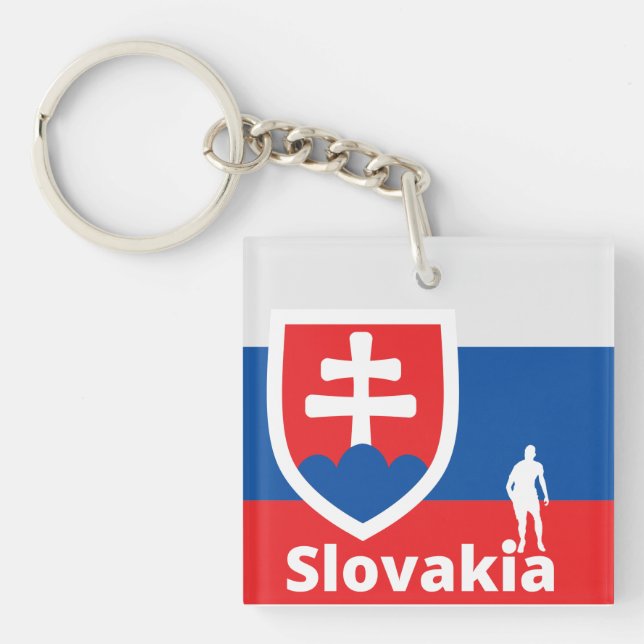 Porte-clefs football slovaque  (Devant)