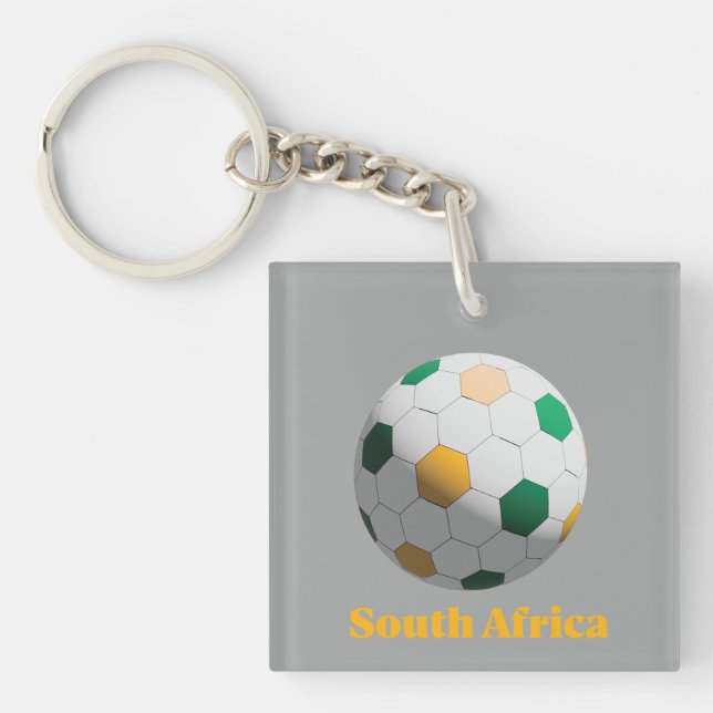 Porte-clefs Football sud-africain (Devant)