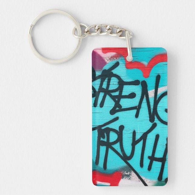 Porte-clefs force dans la vérité (Devant)