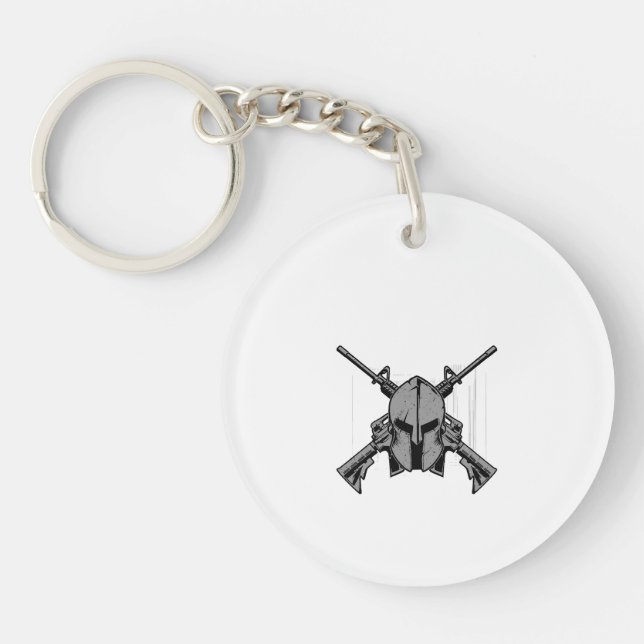 Porte-clefs Force militaire  (Devant)
