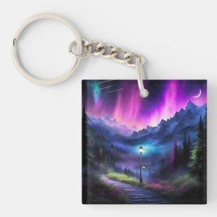 Porte-clefs Forêt enchantée