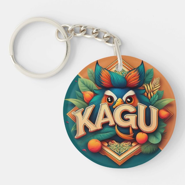 Porte-clefs Forêt profonde de Kagu Yanbaru (Devant)