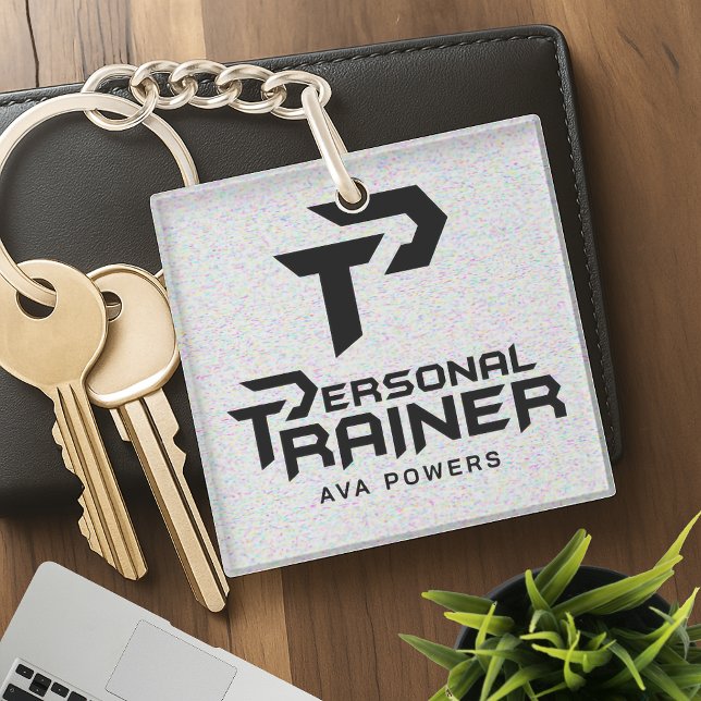 Porte-clefs Formateur personnel personnalisé (Créateur téléchargé)
