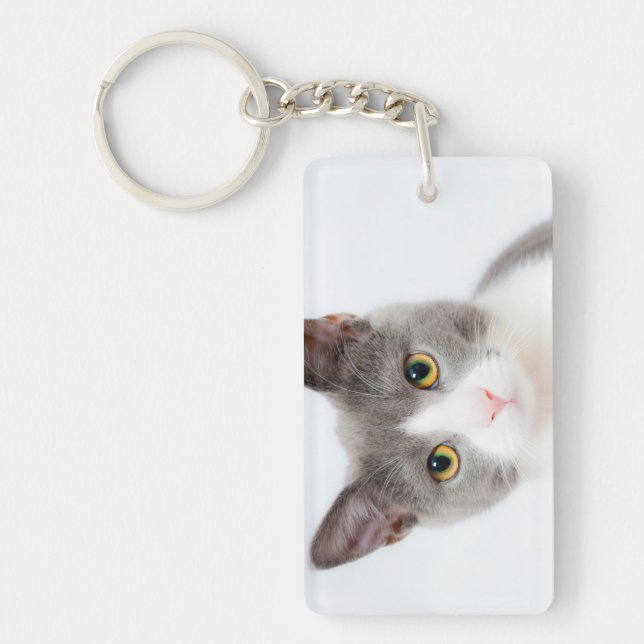 Porte-clefs Forme : Rectangle (double face) (Devant)