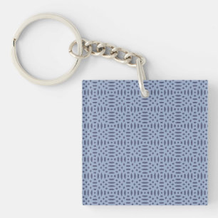 Porte-clefs formes circulaires motif sans couture