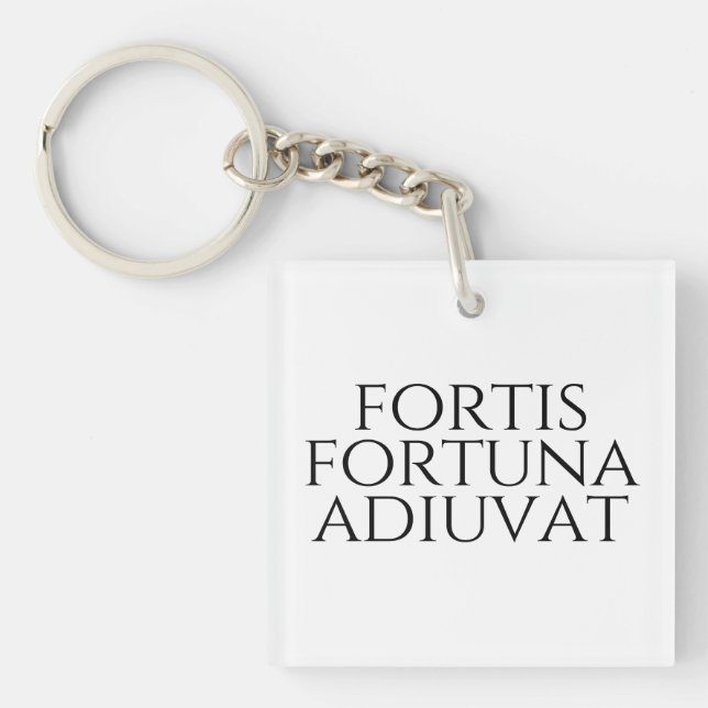 Porte-clefs Fortis Fortuna Adiuvat (Devant)