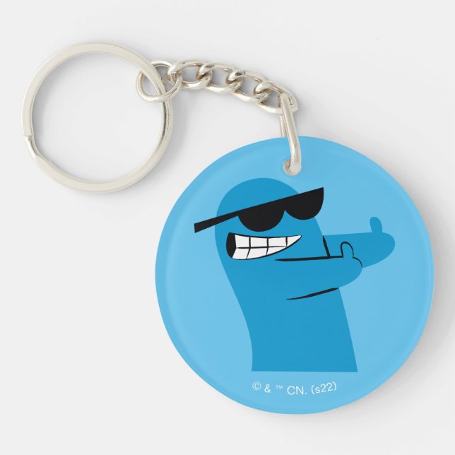 Porte-clefs Foster's Home for Imaginary Friends | Bloo Cool (Devant)