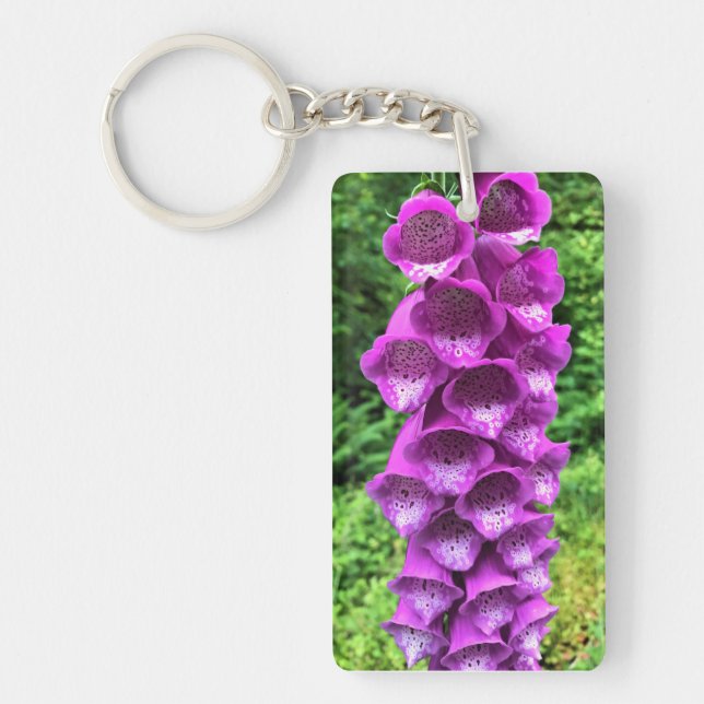 Porte-clefs Foxglove Flowers, Oregon (Devant)
