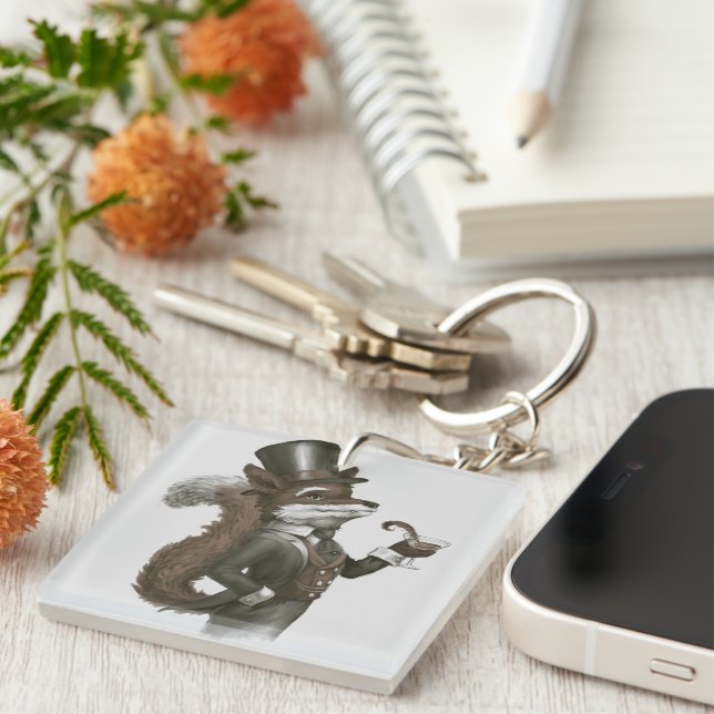 Porte-clefs Foxy Fox (Devant Droit)