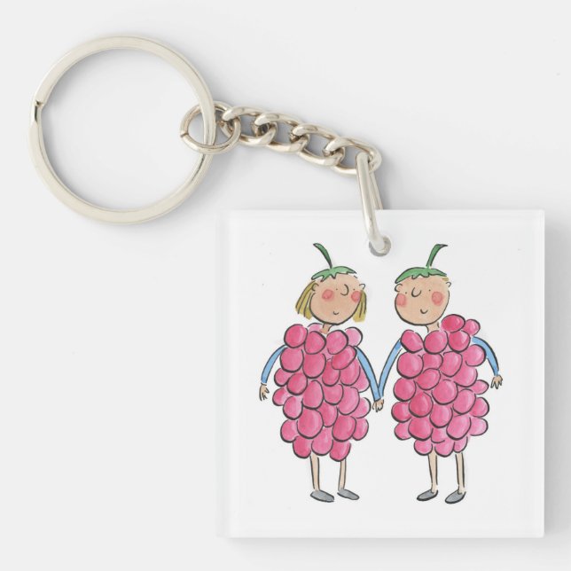 Porte-clefs Framboise (Devant)