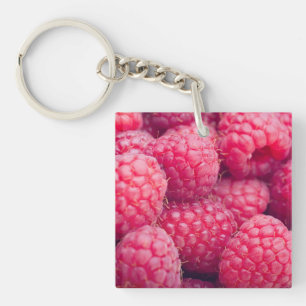 Porte-clefs Framboises fraîches