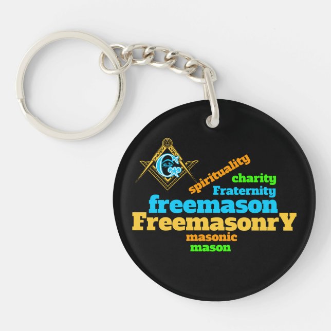 Porte-clefs Franc-maçonnerie (Devant)