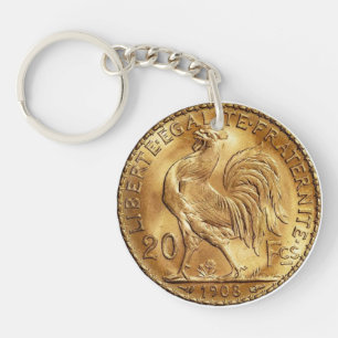 Porte-clefs Français Marianne Rooster