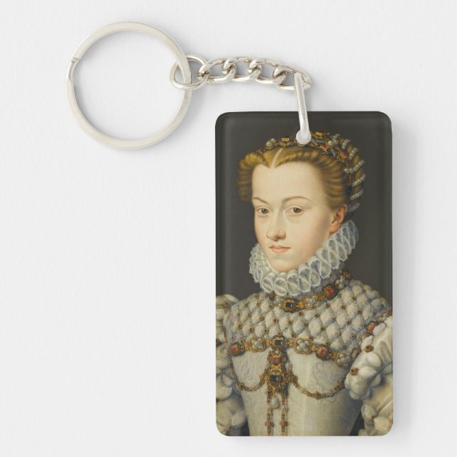 Porte-clefs Francois Clouet - Elisabeth d'Autriche (Devant)