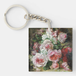 Porte-clefs Frans Verhas Bouquet Vintage Rose