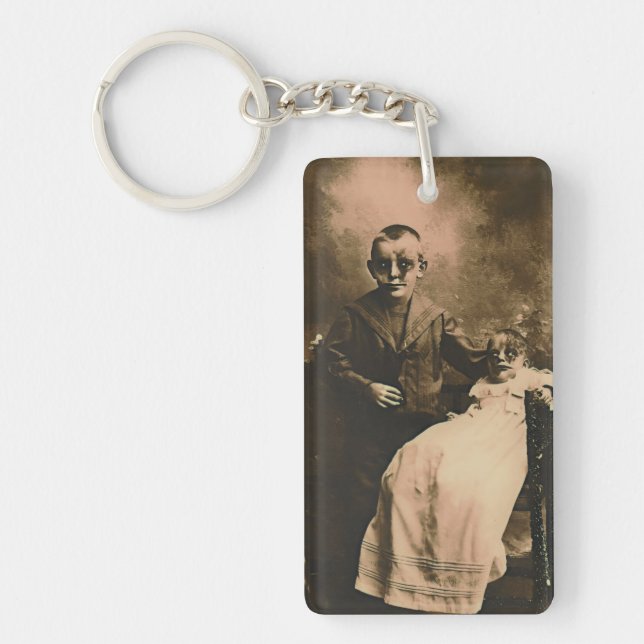 Porte-clefs Frères zombies (Devant)