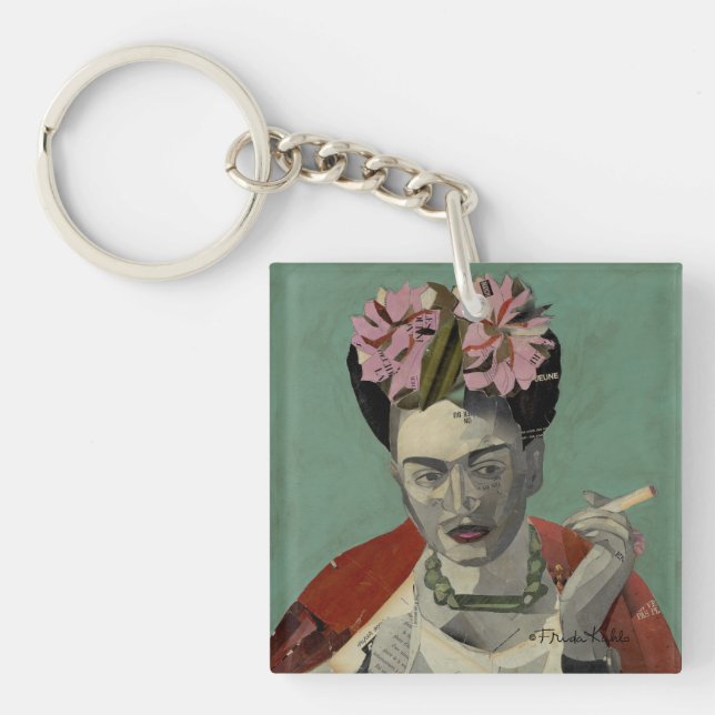 Porte-clefs Frida Kahlo par Garcia Villegas (Devant)