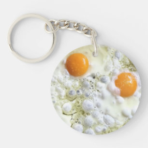 Porte-clefs Fried eggs