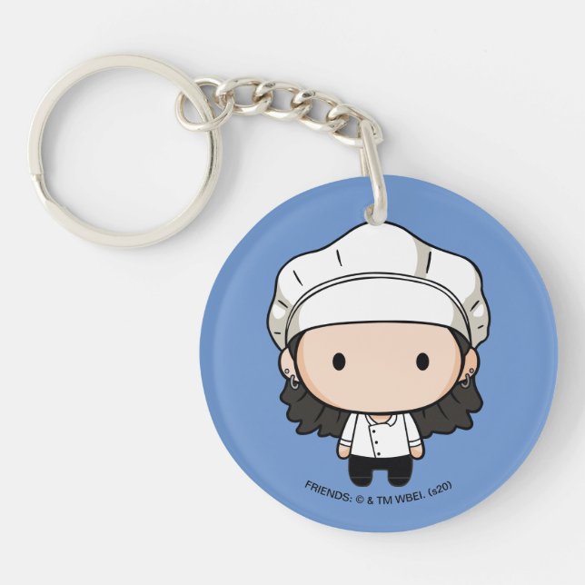 Porte-clefs FRIENDS™ | Monica Chibi (Devant)