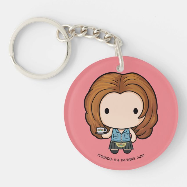 Porte-clefs FRIENDS™ | Rachel Chibi (Devant)