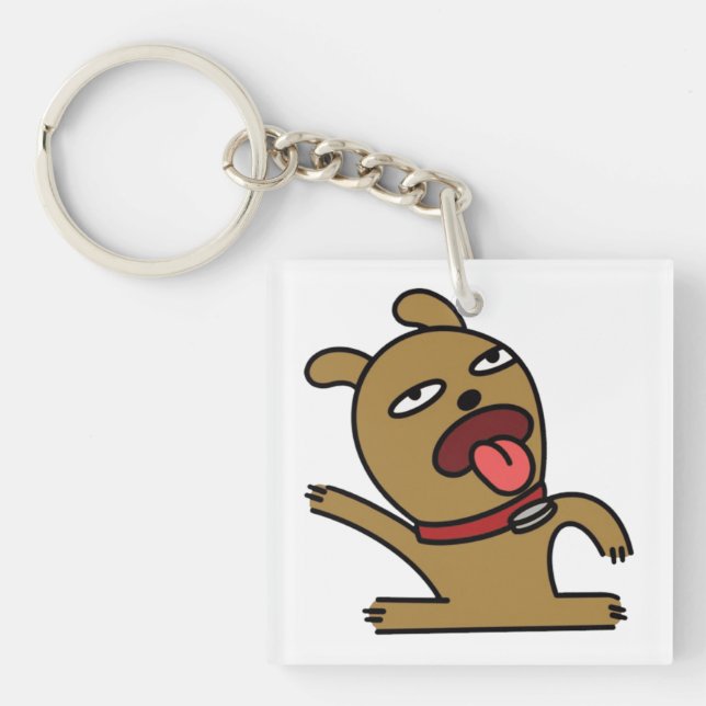 Porte-clefs Frodo fou (Devant)