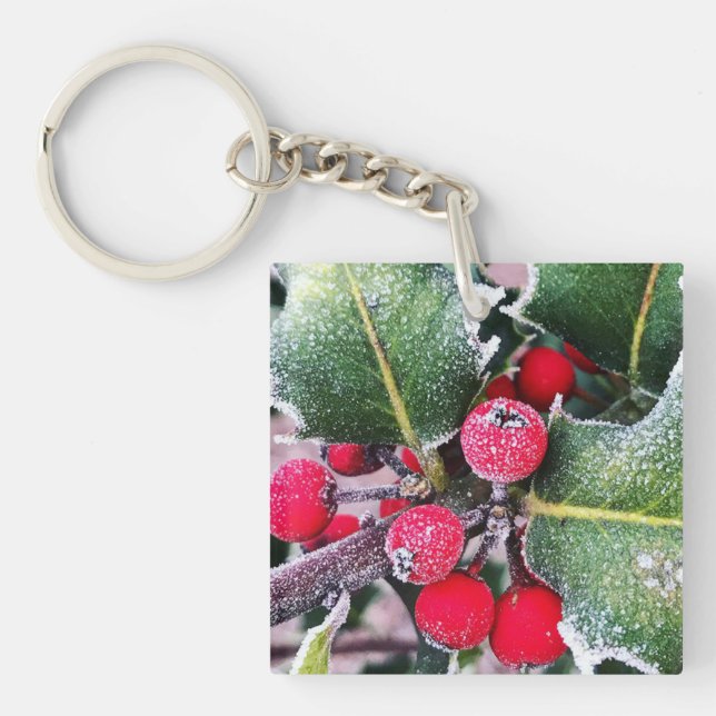 Porte-clefs Frosty Holly (Devant)