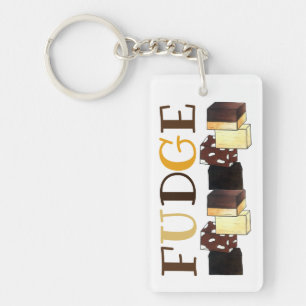 Porte-clefs Fudge Stack Confection Confection Sucres de confis