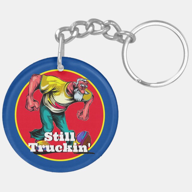 Porte-clefs Fun Still Truckin' (Dos gauche)