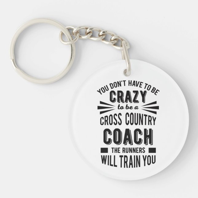 Porte-clefs Funky Cross Country Coach Crazy (Devant)