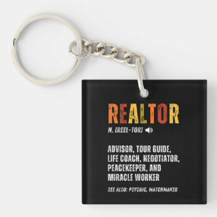 Porte-clefs Funny Courtier immobilier Realtor