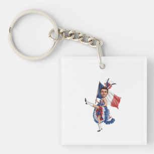 Porte-clefs Funny Meme Design Keychain Cute Humor Accessory
