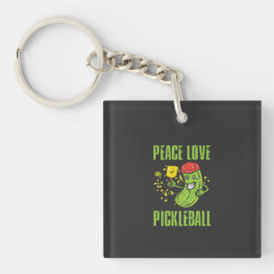 Porte-clefs Funny Pickleball