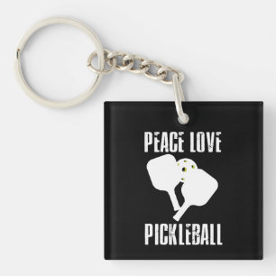 Porte-clefs Funny Pickleball