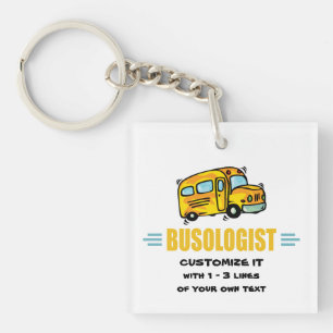 Porte-clefs Funny School Bus