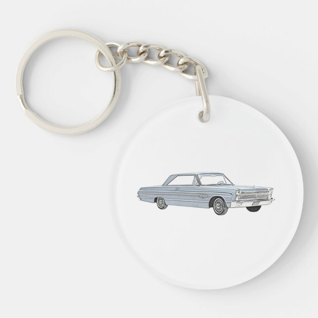 Porte-clefs Fureur 1965 de Plymouth (Devant)