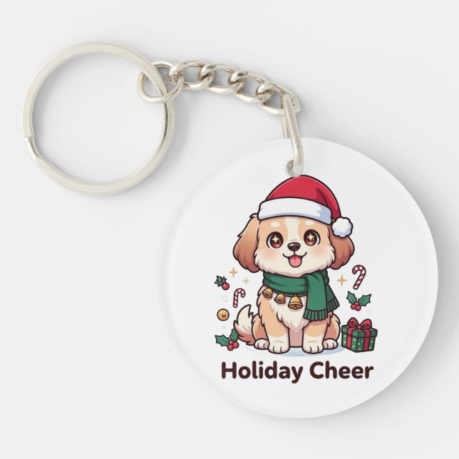 Porte-clefs Furry Holiday Cheer (Devant)