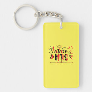 Porte-clefs Futur cadeau mariage Mme.