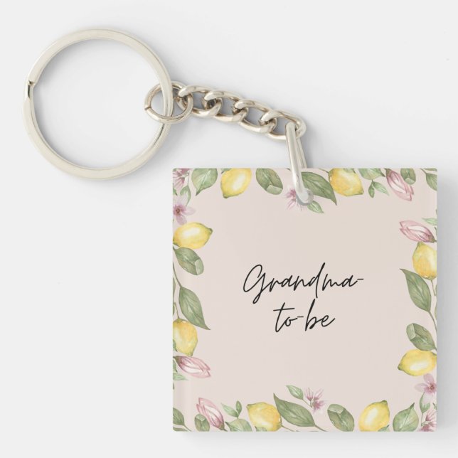Porte-clefs Future grand-mère (Devant)
