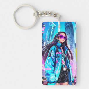 Porte-clefs Futuriste Pop Star 0002