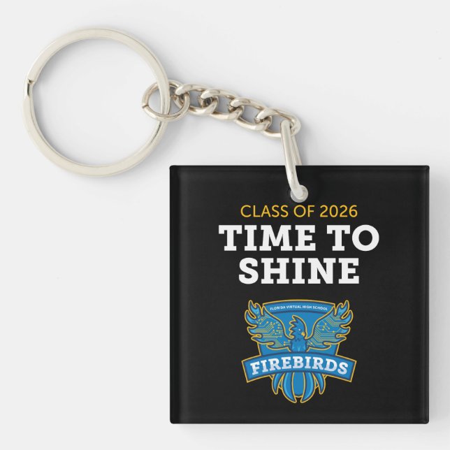 Porte-clefs FVHS Time to Shine Keychain (Black)  (Devant)
