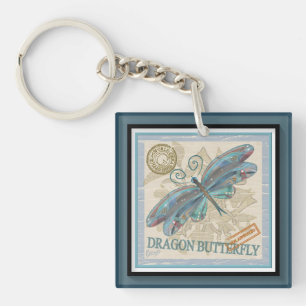 Porte-clefs G Bureau de création libellule