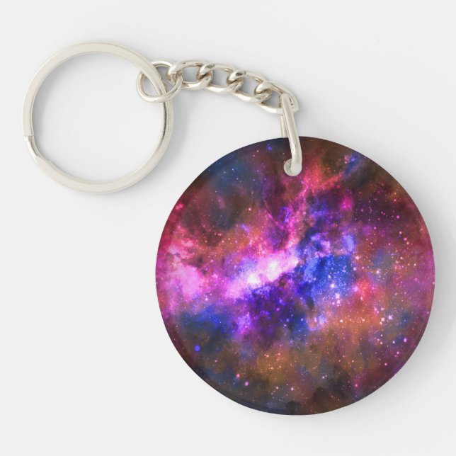 Porte-clefs galaxie (Devant)