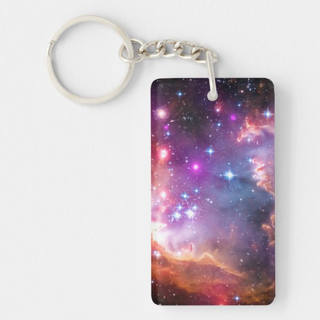 Porte-clefs Galaxie Angélique Falln (Devant)