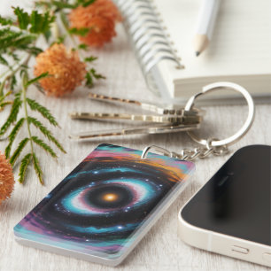 Porte-clefs Galaxie spirale cosmique