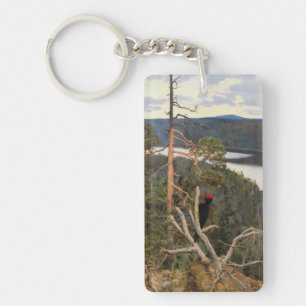 Porte-clefs Gallen-Kallela - Grand pic noir 1894