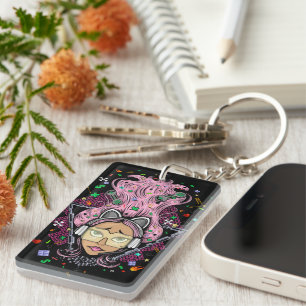 Porte-clefs Gamer fille