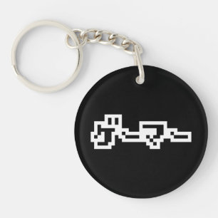 Porte-clefs Gamer Japonais ゲ ー マ  Langue Nihongo