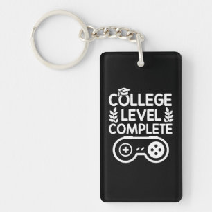 Porte-clefs Gamer visuel d'obtention du diplôme d'université