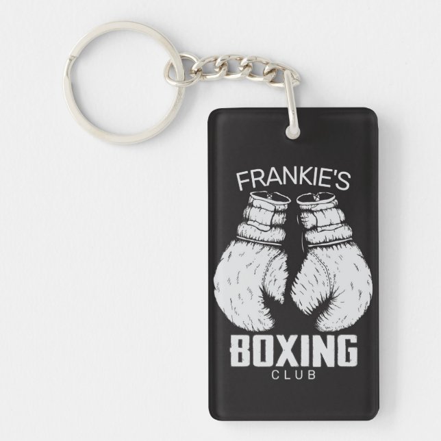 Porte-clefs Gants de boxe club Boxer Gym Fighter (Devant)