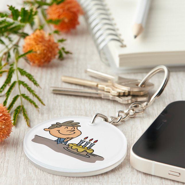 Porte-clefs Garçon d'anniversaire (Créateur téléchargé)
